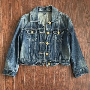 American Eagle Cropped Denim Jacket